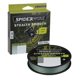 SpiderWire Stealth Smooth x8 Pe Braid 150m Moss Green Örgü İp - SPIDERWIRE