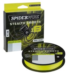 SpiderWire Stealth Smooth x8 Pe Braid 300m Hi-Vis Yellow Örgü İp - SPIDERWIRE