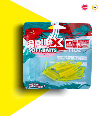 SPIINX BABY FISH SİLİKON 4.5CM 18P GLOW LEMONADE - 1