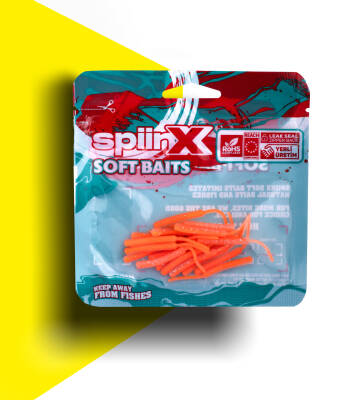 SPIINX BABY FISH SİLİKON 4.5CM 18P GLOW ORANGE GUM - 2