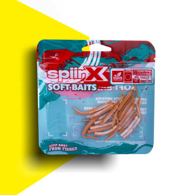 SPIINX BABY FISH SİLİKON 4.5CM 18P MILKY TAN - 1