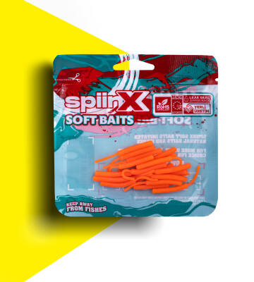 SPIINX BABY FISH SİLİKON 4.5CM 18P UV ORANGE - 2