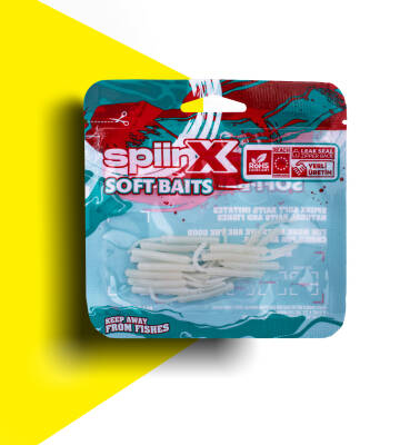 SPIINX BABY FISH SİLİKON 4.5CM 18P WHITE - 1