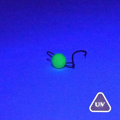 SPIINX CANNON BALL JIGHEAD UV YEŞİL 0.8G #10 4P - 3