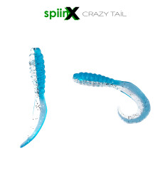 SPIINX CRAZY TAIL KUYRUK 7.5CM 10P BLUE SILVER 