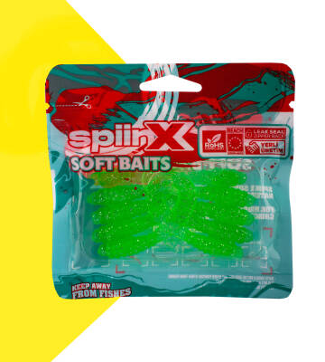 SPIINX CRAZY TAIL KUYRUK 7.5CM 10P LIGHT GREEN - 1
