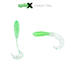 SPIINX CRAZY TAIL KUYRUK 7.5CM 10P LIGHT GREEN - 2