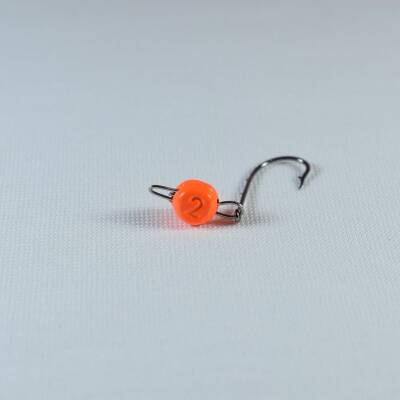 SPIINX FLASH HEAD JIGHEAD UV TURUNCU 2G #8 4P - 2