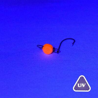 SPIINX FLASH HEAD JIGHEAD UV TURUNCU #7 4P - 3