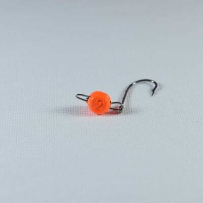 SPIINX FLASH HEAD JIGHEAD UV TURUNCU #8 4P - 2