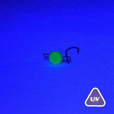 SPIINX FLASH HEAD JIGHEAD UV YEŞİL #7 4P - 3