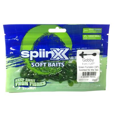 SPIINX GOBBY SİLİKON 5CM 18P GLOW PEARL WHITE - 4
