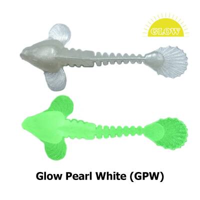 SPIINX GOBBY SİLİKON 5CM 18P GLOW PEARL WHITE - 3