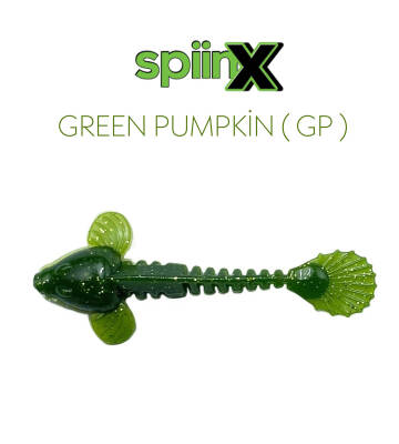 SPIINX GOBBY SİLİKON 5CM 18P GREEN PUMPKIN - 1
