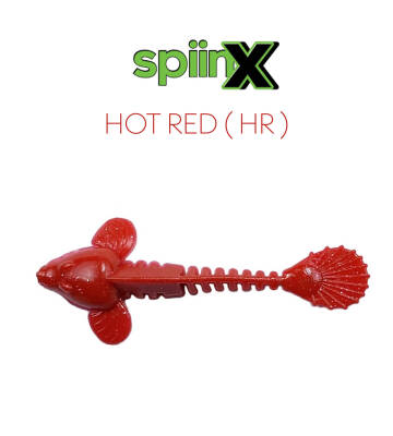 SPIINX GOBBY SİLİKON 5CM 18P HOT RED - 1