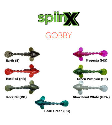 SPIINX GOBBY SİLİKON 5CM 18P HOT RED - 2