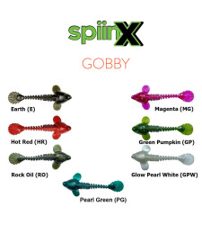 SPIINX GOBBY SİLİKON 5CM 18P ROCK OIL - 2