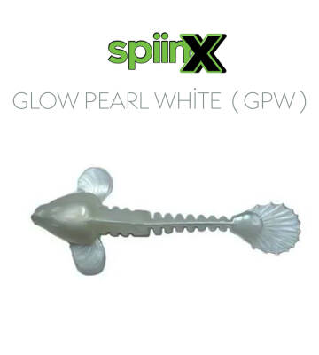 SPIINX GOBBY SİLİKON 7CM 7P GLOW PEARL WHITE - 1