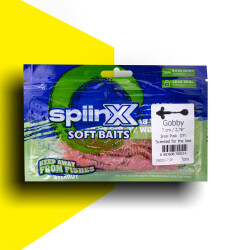 SPIINX GOBBY SİLİKON 7CM 7P IRON PINK - 1