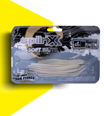 SPIINX ISOME SİLİKON 11CM 14P GLOW PEARL WHITE - 3