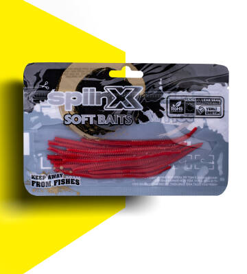 SPIINX ISOME SİLİKON 11CM 14P HOT RED - 3