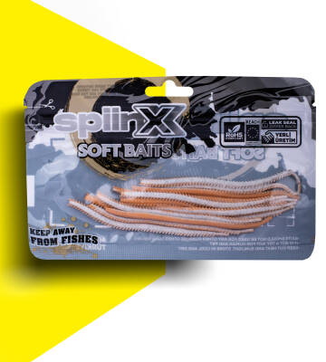 SPIINX ISOME SİLİKON 11CM 14P MILKY TAN - 1