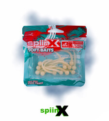 SPIINX MICE TAIL SİLİKON 8CM 12P GLOW PEARL WHITE - 2