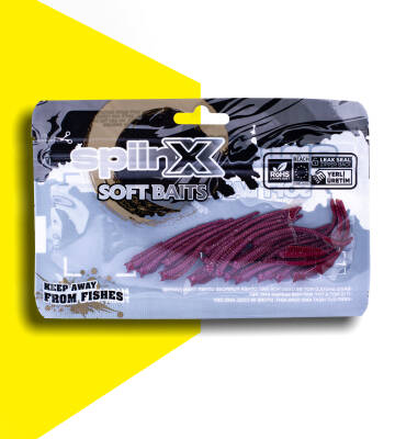 SPIINX SANDWORM SİLİKON 6CM 18P BUKALEMUN PELLET - 1