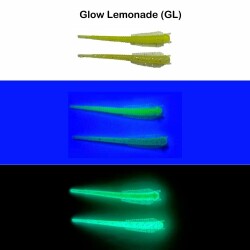 SPIINX SANDWORM SİLİKON 6CM 18P GLOW LEMONADE - 2
