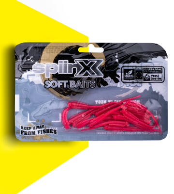 SPIINX SANDWORM SİLİKON 6CM 18P UV PINKY - 1
