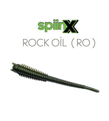 SPIINX SANDWORM SİLİKON 9CM 8P ROCK OIL - 2