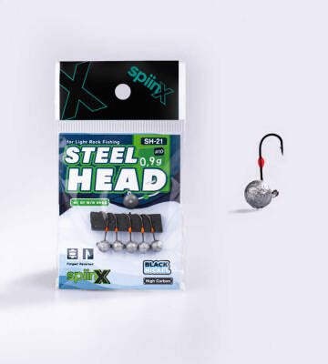 SPIINX STEEL HEAD JIGHEAD HAM #10 5P - 1