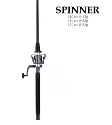SPINNER 32 X5524 SPIN 240 CM 8-32G 2P - 4