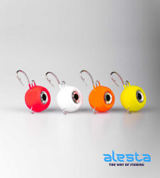 	 TENYA JIGHEAD 125G X6049 GLOW - ALESTA