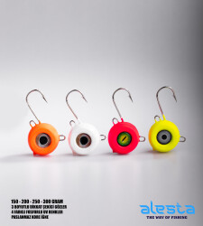 TENYA JIGHEAD 200G X6049 PEMBE GLOW - 6