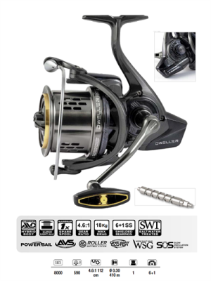 Trabucco DWeller Surf 8000 Surf Olta Makinesi - 1