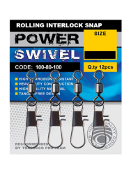 Trabucco Rolling İnterlock Snap Klipsli Fırdöndü - Trabucco