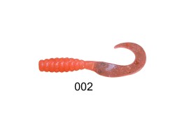 TWISTER TAIL, 6 CM,10P - 10