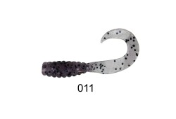 TWISTER TAIL, 6 CM,10P - RIVER