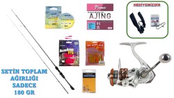 Ryuji Voltage Fuji 183 cm 0–3 gr & Ryuji Ajix 500 LRF Seti - Ryuji