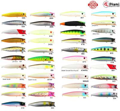 Usami Combo Pop 100F 12.1 G Maket Balık - 45