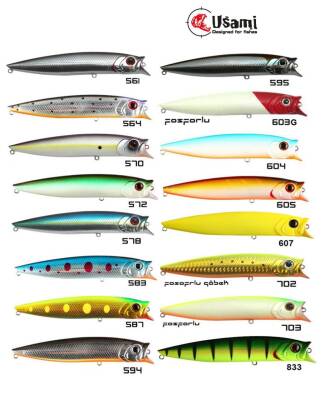 Usami Combo Pop 120F 18.5 G Maket Balık 607 - 3