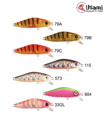 USAMİ MINN SHAD 48F-SR 3.1G MAKET BALIK - 2