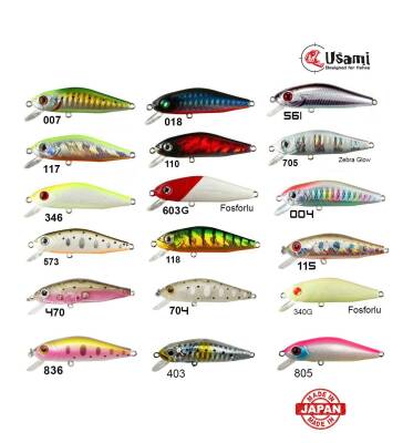 Usami Minn Shad 58F-SR 4.6 G Maket Balık 836 - 2