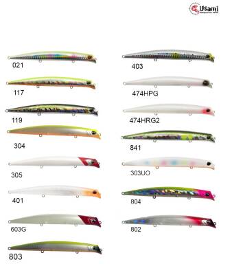 Usami Prutton 130S-SSR 14.7 G Maket Balık 603G - 2