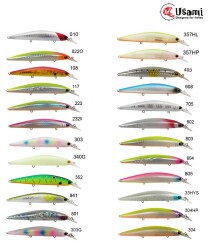 Usami Saroo 110S-SR 21.3G Maket Balık 340G - 2