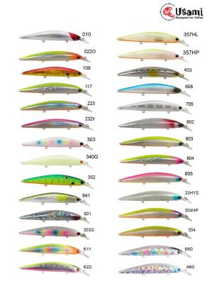 Usami Saroo 110S-SR 21.3G Maket Balık - 30