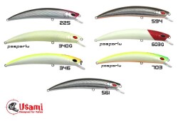 Usami Wasabi Min (Jir) 110F-SR 12.4 G Maket Balık - 17