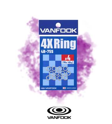 VANFOOK 4R-75S 4X HALKA SILVER 12P #4 - 2