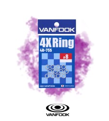 VANFOOK 4R-75S 4X HALKA SILVER 5P #8 - 2